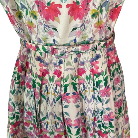 Talbots Floral Fit & Flare Dress - Picture 3 of 7
